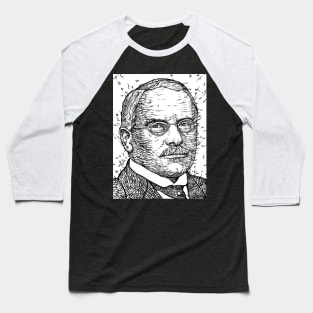 CARL JUNG - ink portrait .2 Baseball T-Shirt